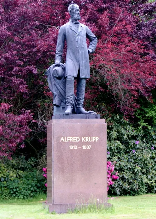 Alfred Krupp lebte sein ganzes Leben lang in Essen